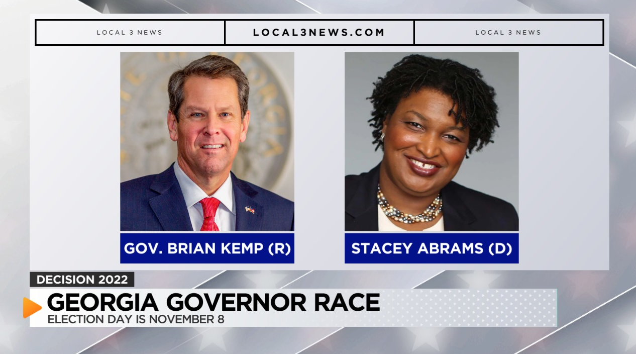 UPDATE: Kemp bests Abrams for second time in Georgia governor race